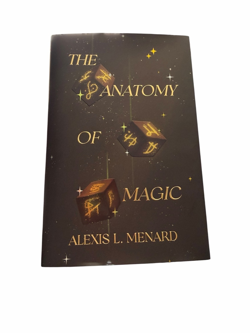The Anatomy of Magic by Alexis L. Menard - Black & Gold Paperback